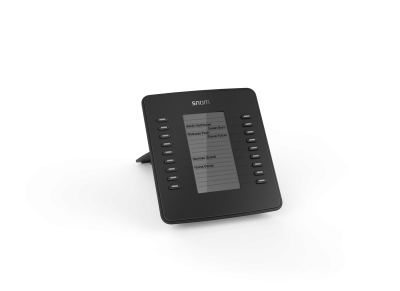 SNOM D7 exp. modul s LCD, 18. tl., k tel. D7xx, černý